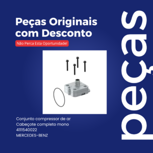 Conjunto compressor de ar
