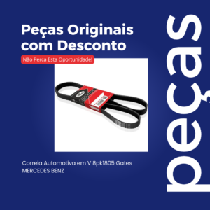 Correia Automotiva em V 8pk1805 Gates